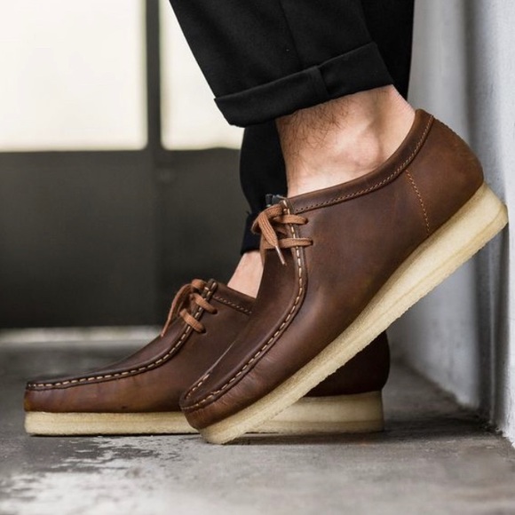 mens clarks wallabees